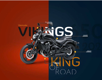 Vikings Motorcycles Branding