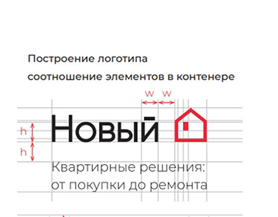 Ребрендинг: создание логотипа для агентства Новый дом