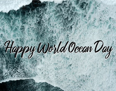 Ocean day video - animation