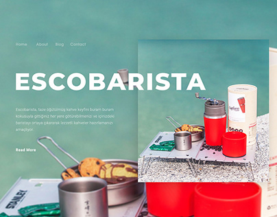 Escobarista | Website Design - Banner Works