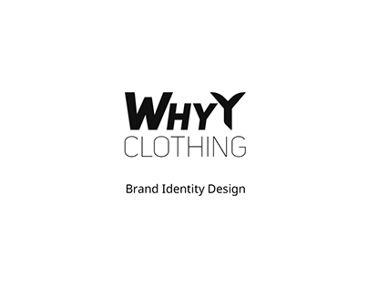 WhyY Clothing Brand Identity