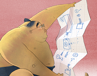Illustrations for the BuzzSumo blog