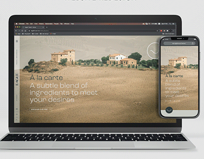 Eagel Travel website redesign