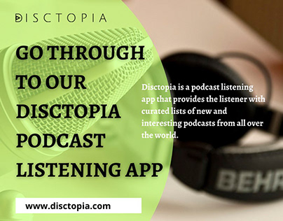 Go Through To Our Disctopia Podcast Listening App