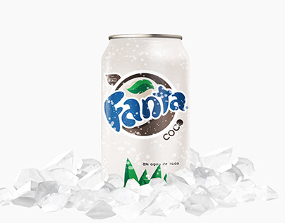 Packaging Fanta sabor coco