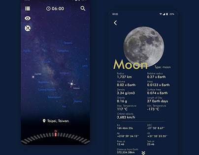 💡 Stellarium App Concept