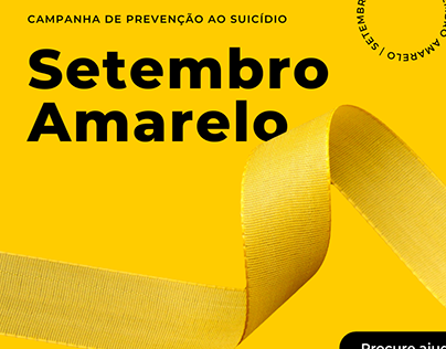 Campanha Setembro Amarelo 2022 - Hospital Santa Mônica
