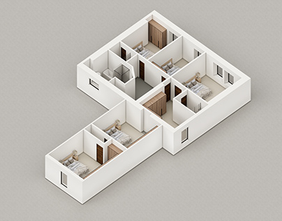 Residential 3D Floor Plan, Ottawa, Canada