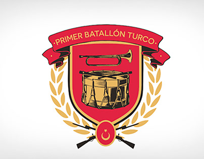 Rediseño logotipo banda de guerra primer batallón turco