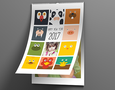 Calendar 2017 - Season & Animal