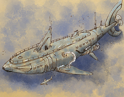 Submarino Ilustración