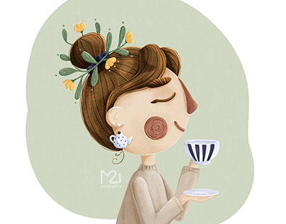 Tea Time | Children's book illustration