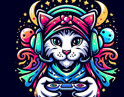 Gamer Cat Logo (unclaimed)