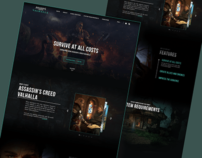 Project thumbnail - Game Web Design