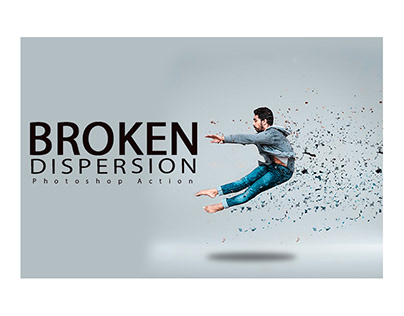 Broken Dispersion Photoshop Action