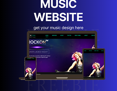 music website, music promotion, dj website