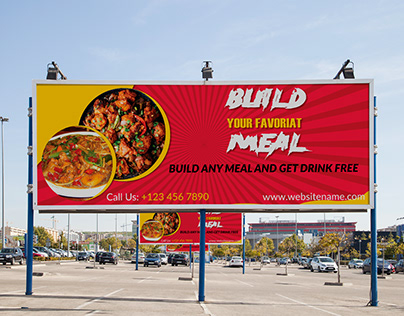 Food Billboard Design