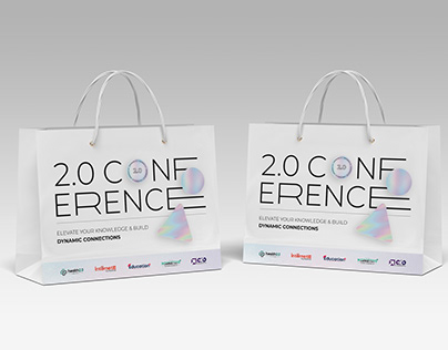 Paper Bag Design for The 2.0 Conferences