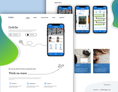 Co&Go Landing Page