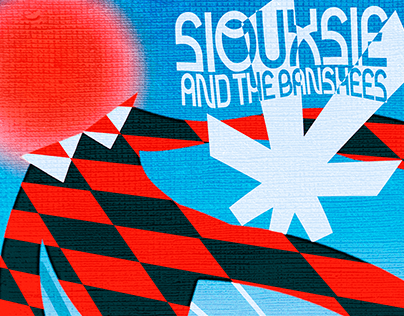 Poster Design: Siouxsie and the Banshees - Happy House