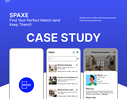 Project thumbnail - Spaxe: Find Your Perfect Roommate Match