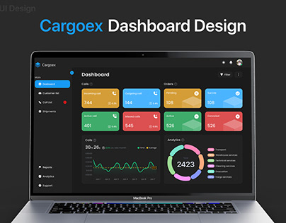 Cargoex Dashboard design