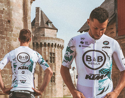 B&B HOTELS - KTM Pro Cycling Team Kit Home Jersey