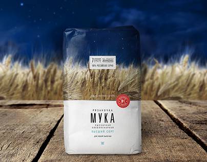 Flour “Ryazanochka” rebranding