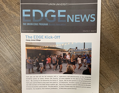 Union University Edge Program Newsletter