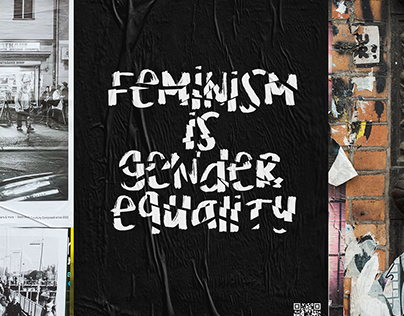 feminism is gender equality // advertising/web design