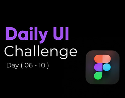 100 Days daily UI challenge (6-10)
