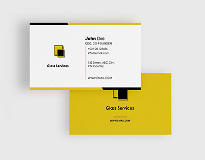 Business Card Design - V 01