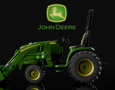 John Deere 3046r tractor