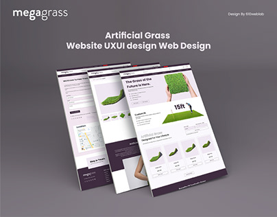 Artificial Grass Website UXUI design Web Design