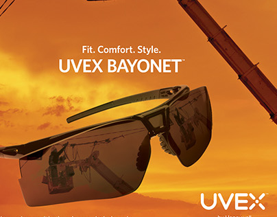 Uvex Bayonet Safety Eyewear Print Ad