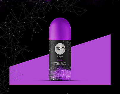 Trio Deodorant Packaging & Branding