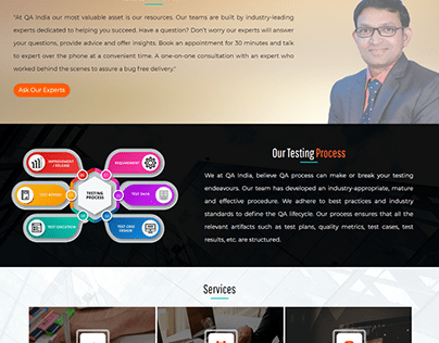 QA India website