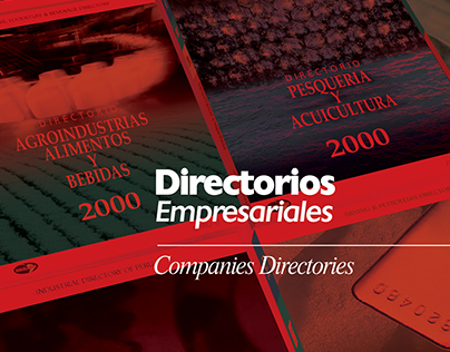 Box/Display de Directorios empresariales. Año 2000