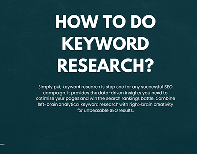 How to do keyword Research