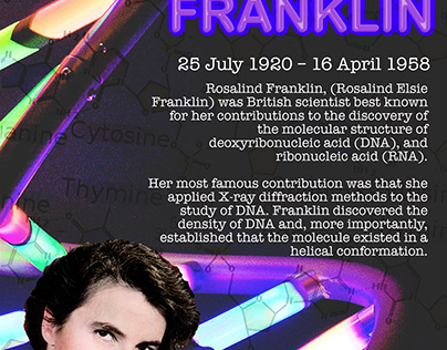 Rosalind Franklin Information Poster