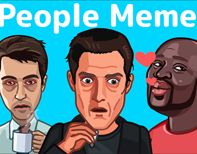 Telegram sticker Pack "People Memes"