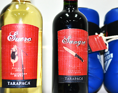 Sangre & Suero Wine Labels