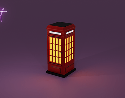 Call Box Low Poly