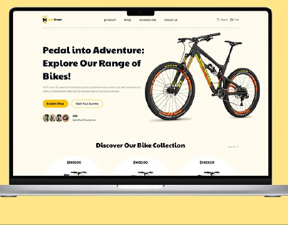 Web App for Bikers Sellers.