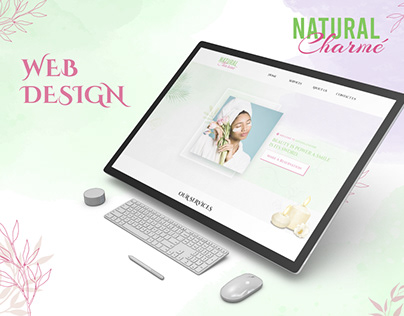 Natural Charmé Website Design