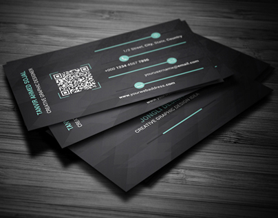 UI Style Business Card Template