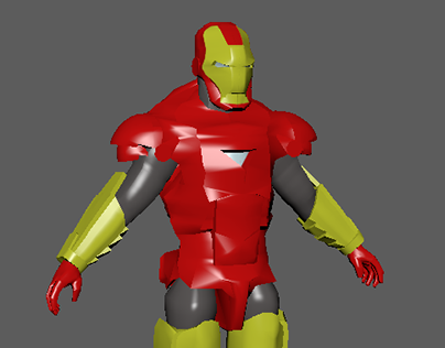 Iron Man Rigged