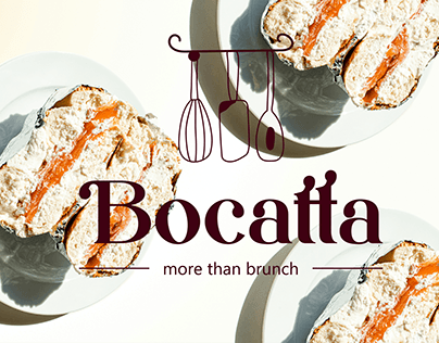 Bocatta | Brunch restaurant | Brand identity