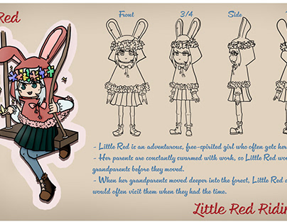 Little Red Riding Hood Reimagining