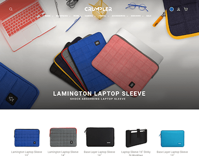 Crumpler Shopify Bags and Accessories Store
